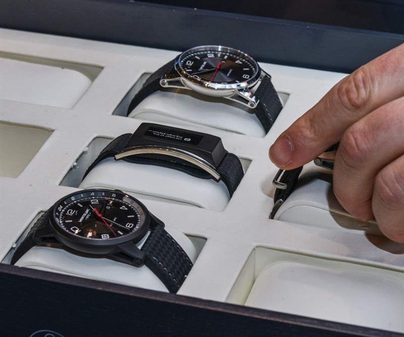 萬寶龍e-Strap智能表帶,適用于Timewalker手表動手操作-復刻表