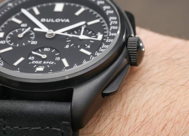 寶路華月亮手表計時碼表 98A186 為 2017 年動手-復刻表