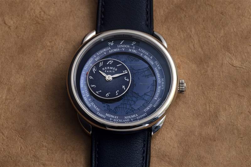 推出愛馬仕Arceau Le Temps Voyageur雙時區腕表，鼓勵您走出家門-復刻表
