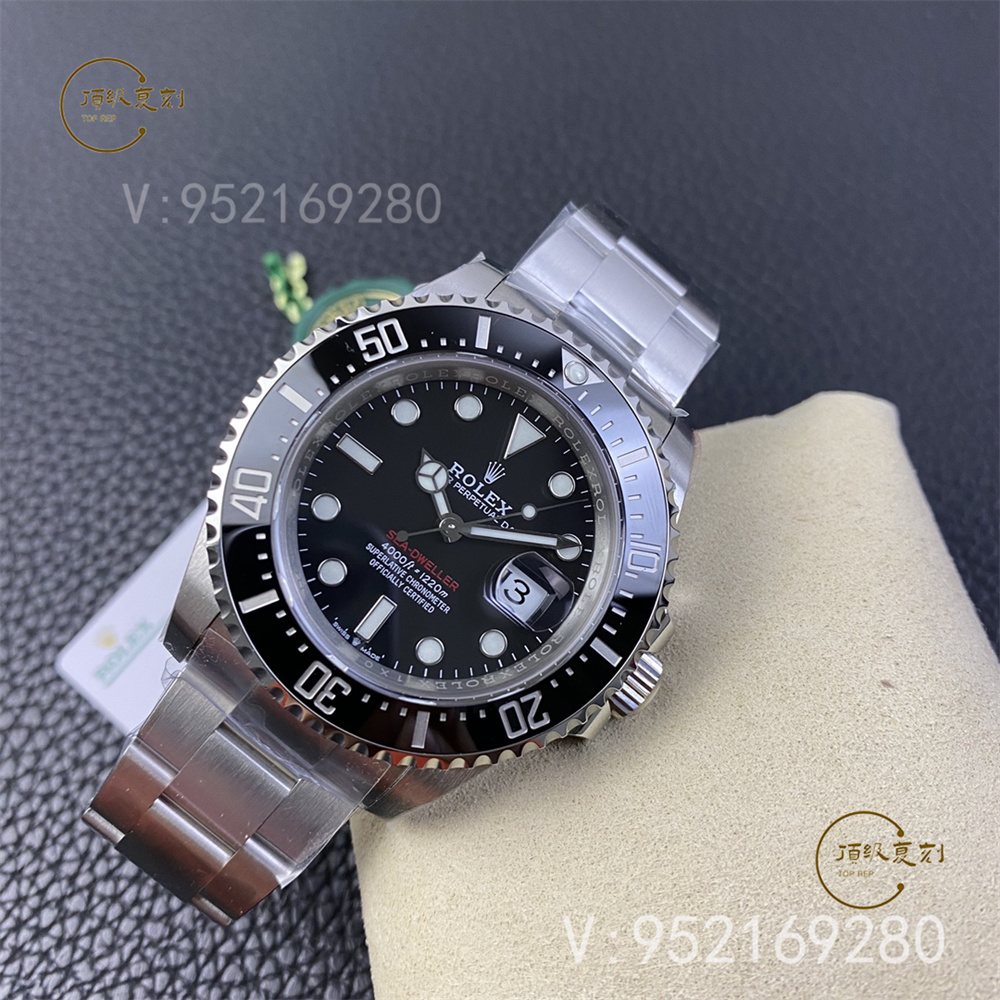 VS廠勞力士43mm單紅鬼王126600腕表評測-搭載3235機芯-復(fù)刻表