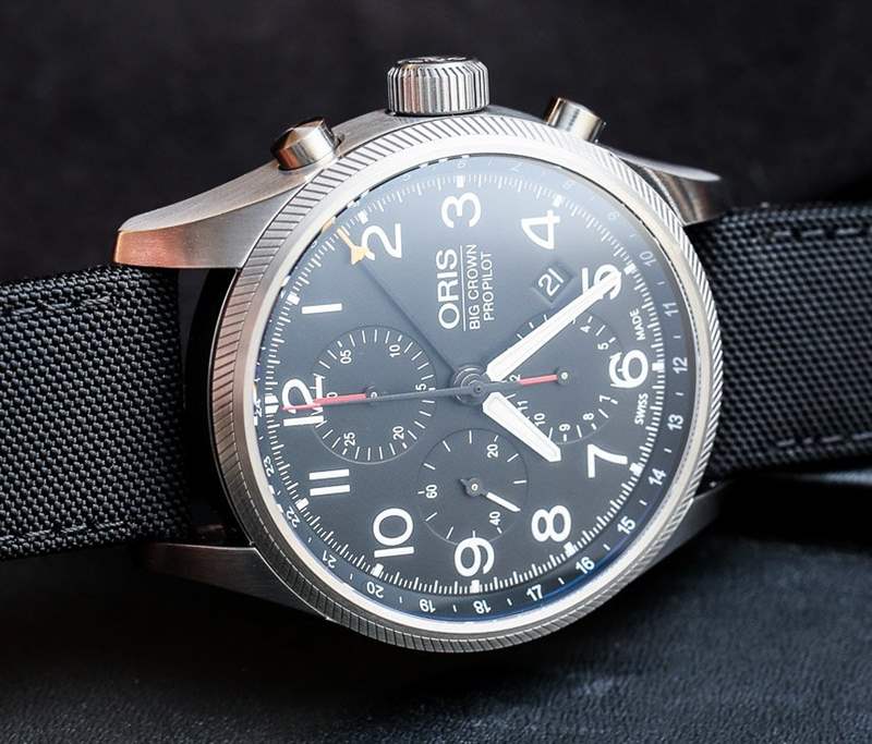 Oris Big Crown ProPilot計時碼表格林尼治標準時間手表動手實踐-復刻表