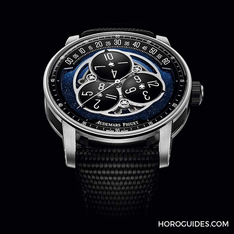 猶如一道優美謎題的古老顯時機制｜愛彼CODE 11.59系列星輪腕表，再現「時間漫游」功能-復刻表