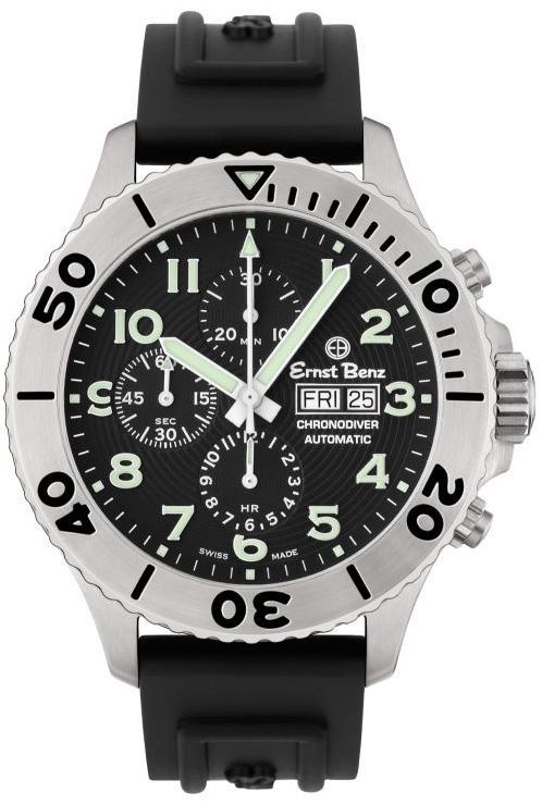 恩斯特·奔馳（Ernst Benz）的白盤多功能計(jì)時(shí)200M潛水腕表-復(fù)刻表
