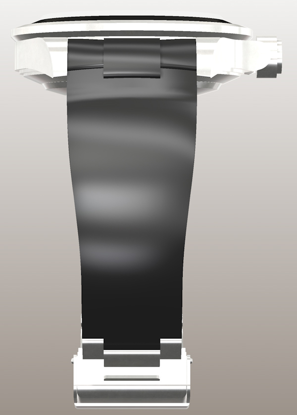 勞力士手表評論的珠穆朗瑪峰EH-1表帶硅膠表帶-復刻表