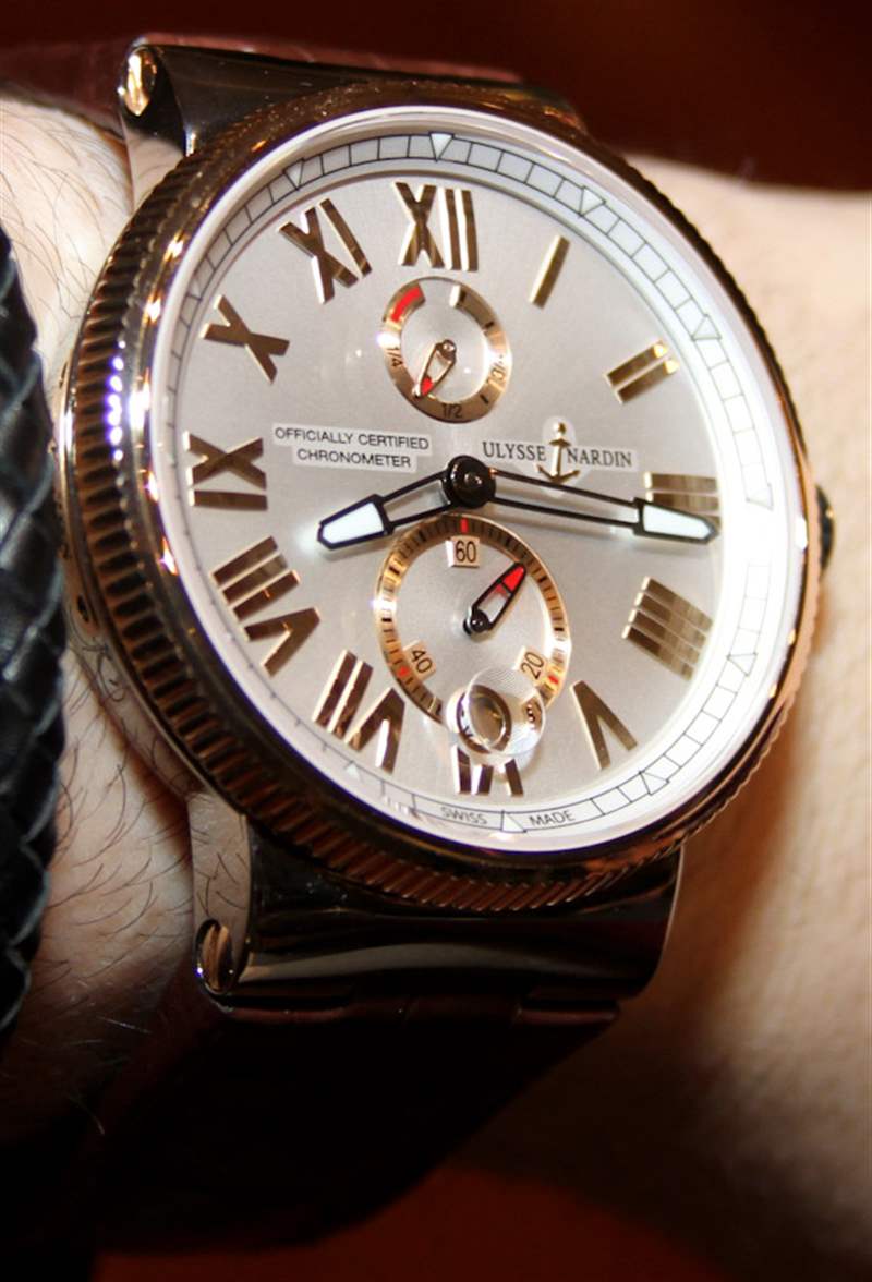 Ulysse Nardin航海天文臺表制造手表動手-復刻表