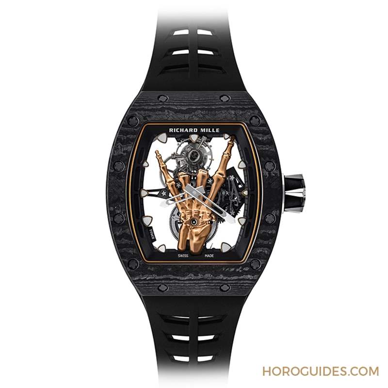 Let's rock！RICHARD MILLE RM 66浮動(dòng)陀飛輪腕表-復(fù)刻表