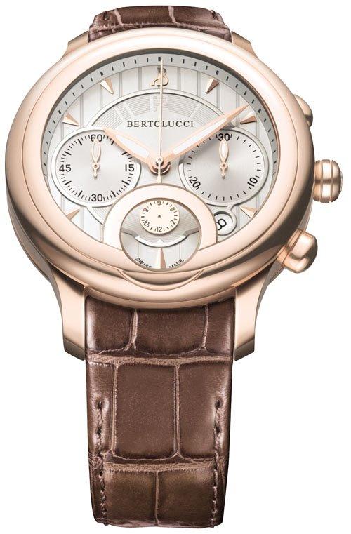 BERTOLUCCI - GIRO CHRONOGRAPH AUTOMATIC GOLD 貝托魯奇環(huán)形計時怪異尖叫臉表盤腕表-復刻表