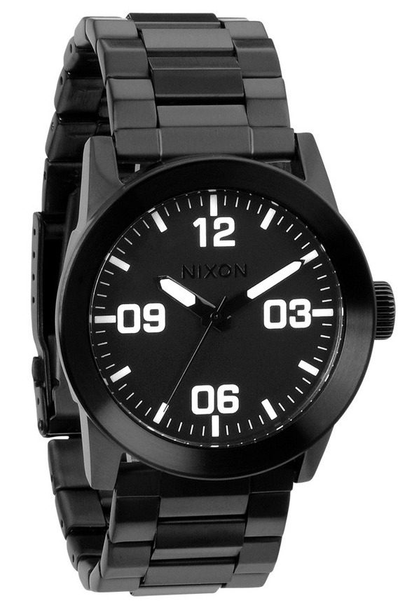 Nixon-The-Private-SS-手表-全黑 米特·羅姆尼的選舉時間腕表-復刻表