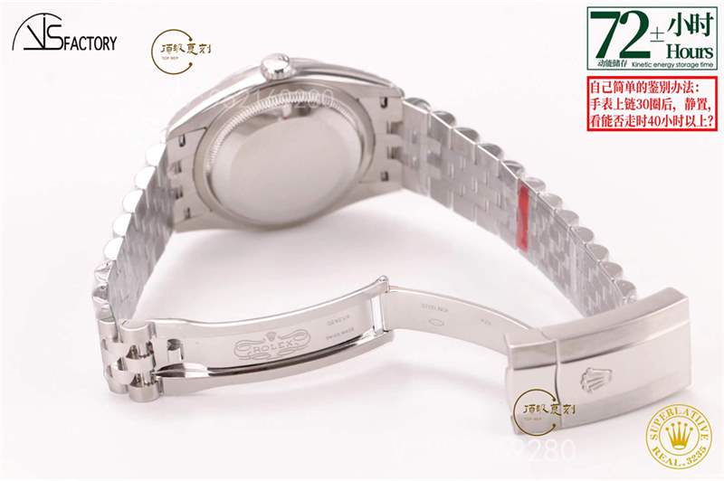 VS廠新品36mm勞力士日志薄荷綠盤3235一體機做工評測-復刻表