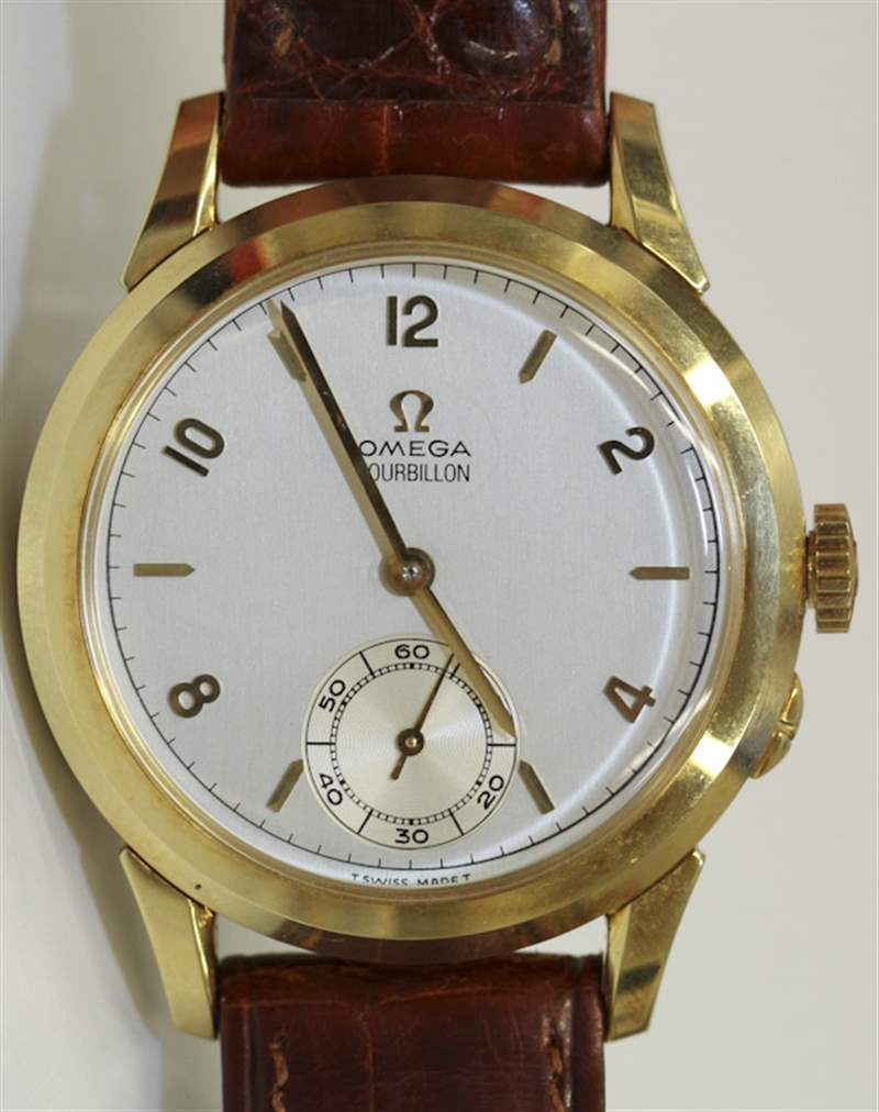 歐米茄 Central Tourbillon-8 歐米茄陀飛輪手表-復(fù)刻表