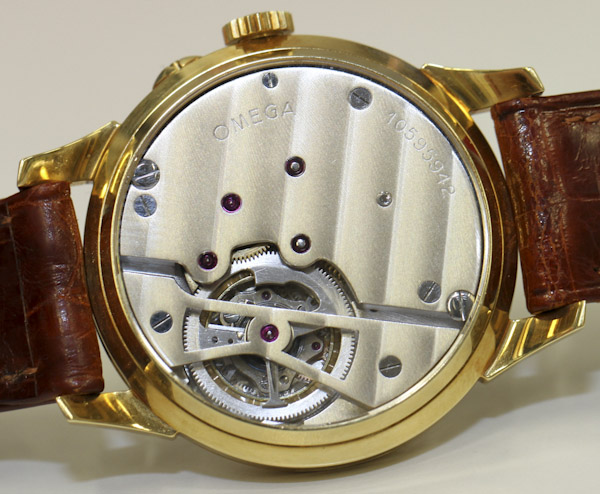 歐米茄 Central Tourbillon-7 歐米茄陀飛輪手表-復(fù)刻表