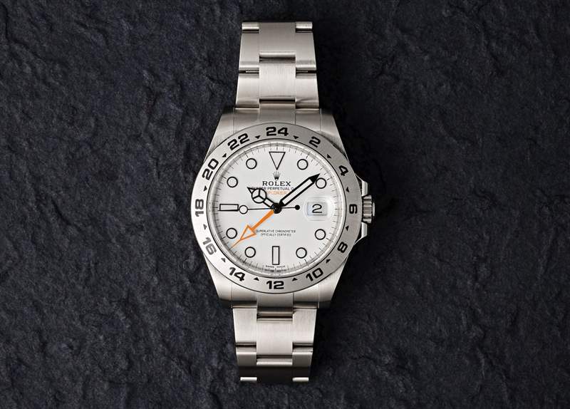 勞力士 Polar Explorer II 216570 如何使用 24 小時表圈