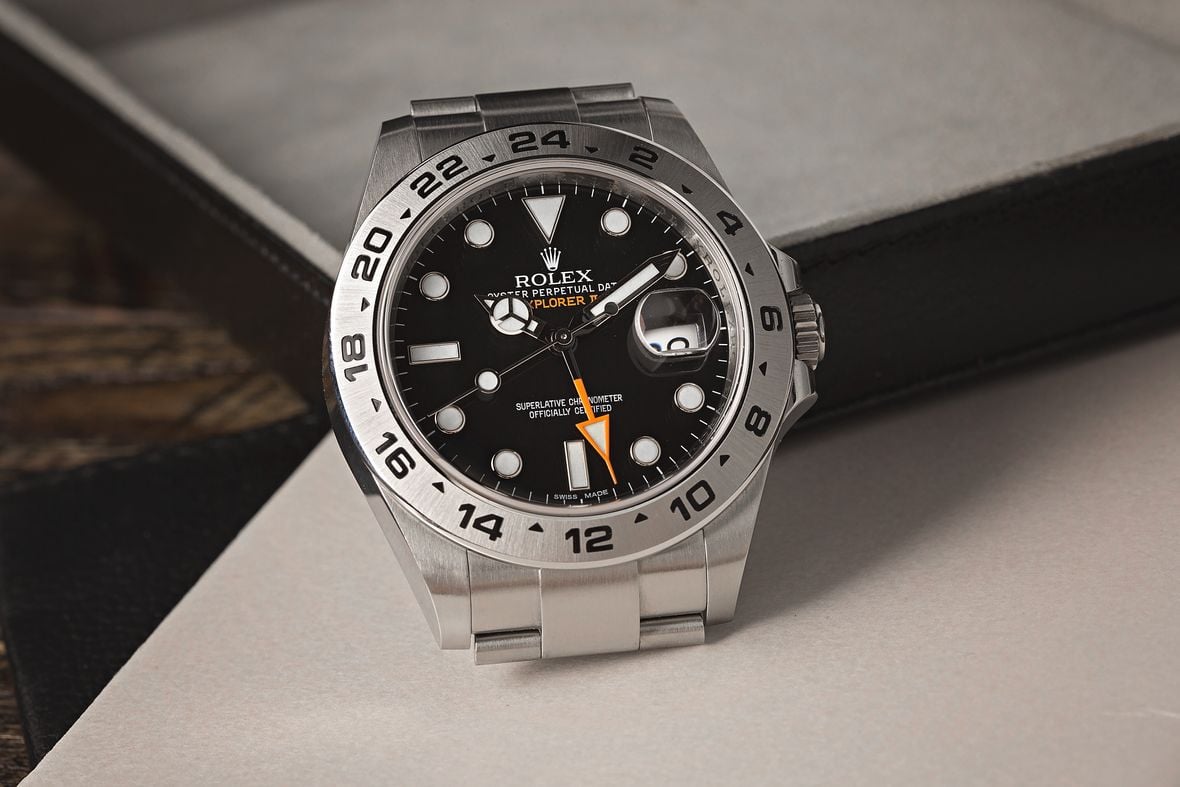 勞力士 Explorer II 216570 黑色表盤