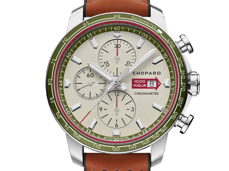 『新表』Chopard推出Mille Miglia GTS Chronograph Limited Edition Italy 2023古董車拉力賽限量計時碼表-復刻表
