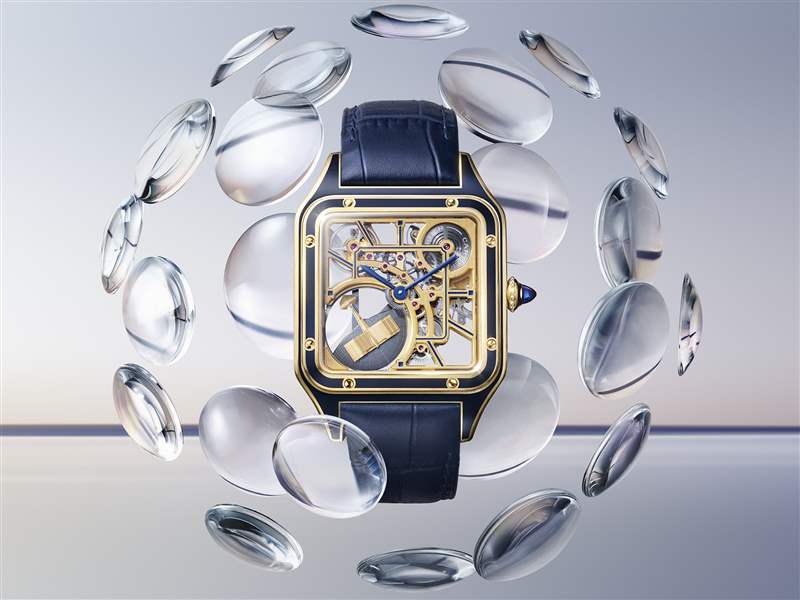 Cartier新品亮點：Santos-Dumont鏤空「小飛機」擺陀，Tank Normale 24小時顯示，Tank Louis Cartier三色金馬賽克-復刻表