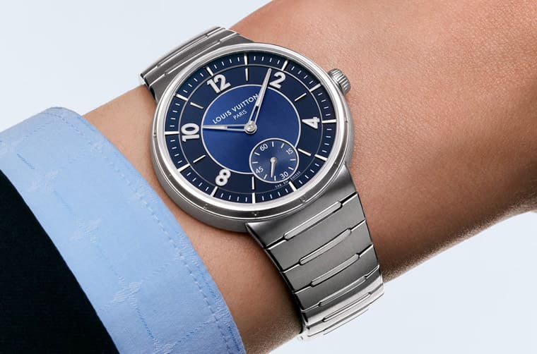 路易威登全新風(fēng)格Tambour不銹鋼高級小三針產(chǎn)品定位全面升級-復(fù)刻表