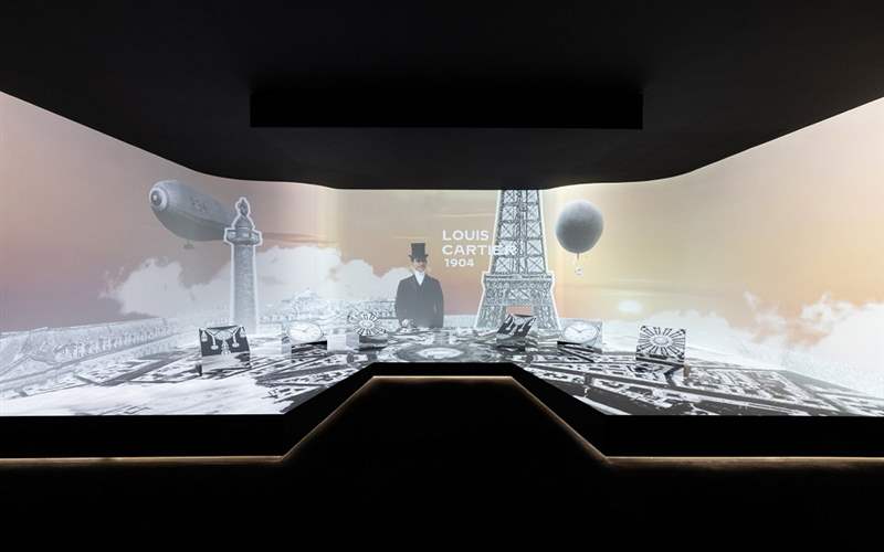 卡地亞「時光無界」限時體驗空間亮相北京：探尋百年制表歷程-復(fù)刻表