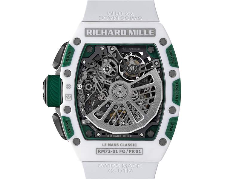 RICHARD MILLE理查米爾推出RM 72-01 Le Mans Classic勒芒24小時(shí)耐力賽特別版計(jì)時(shí)碼表-復(fù)刻表