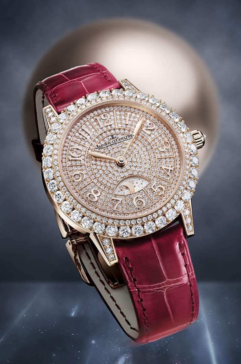 積家Rendez-Vous約會系列日夜顯示珠寶表鉆石滿身超華麗 還分成兩種版本-復刻表