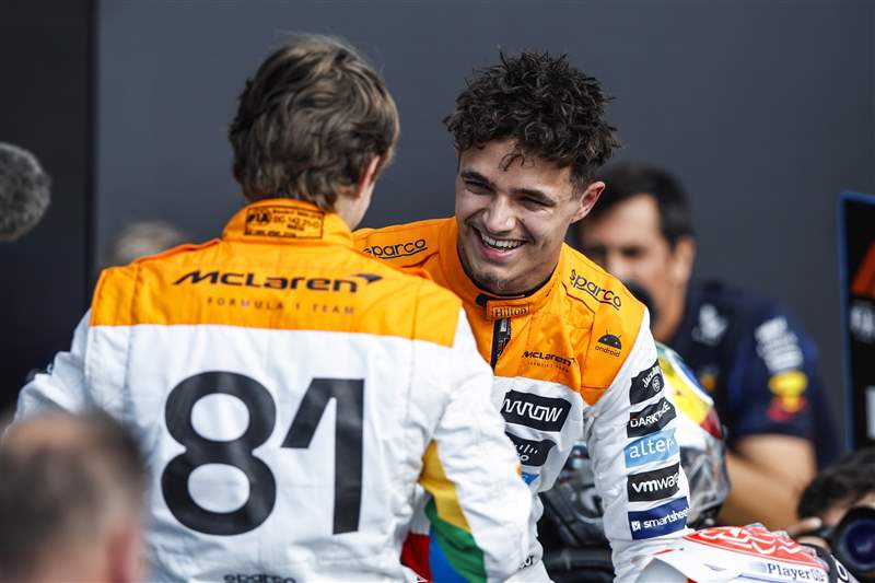 年輕有為，RICHARD MILLE理查米爾合作伙伴McLaren F1車(chē)隊(duì)接連上演亮眼表現(xiàn)-復(fù)刻表