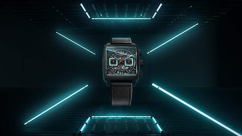 TAG Heuer Monaco腕錶於1969年問(wèn)世,是全球第一款方形防水腕錶,也迅速成為史上最經(jīng)典的腕錶之一。(TAG Heuer官網(wǎng)) TAG Heuer 3款新Monaco防水計(jì)時(shí)手表鏤空透底配松綠飾面極吸睛-復(fù)刻表