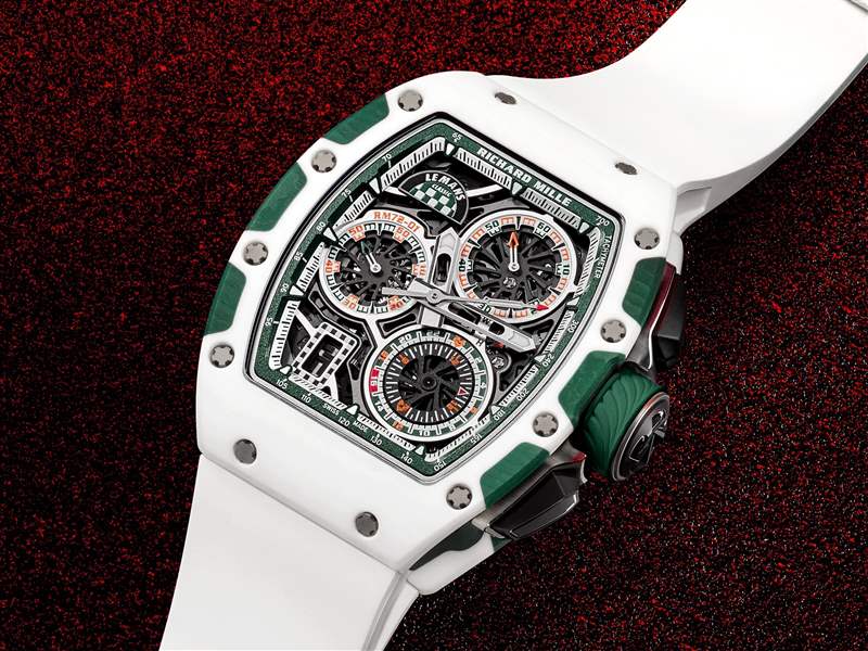 RICHARD MILLE理查米爾推出RM 72-01 Le Mans Classic勒芒24小時(shí)耐力賽特別版計(jì)時(shí)碼表-復(fù)刻表