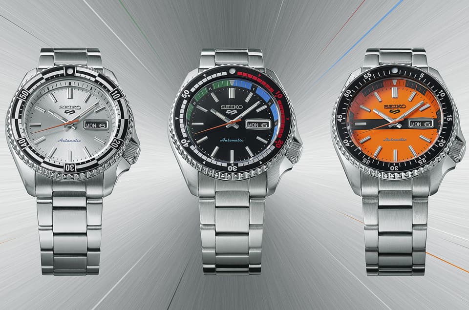 SEIKO精工5號(hào)問世55周年5 Sports復(fù)刻款和新款齊發(fā)-復(fù)刻表