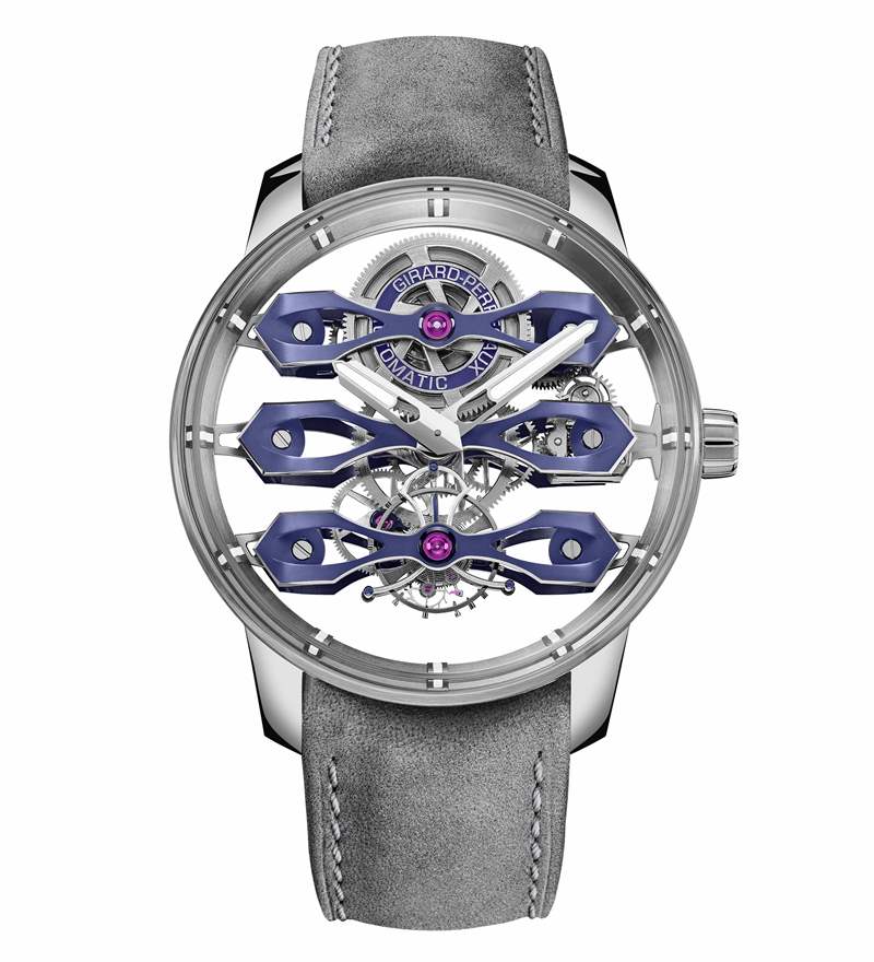 Bucherer推出3枚Bucherer Blue時(shí)計(jì)新作：Girard-Perregaux、H. Moser & Cie.和L’Epe?e合作版-復(fù)刻表