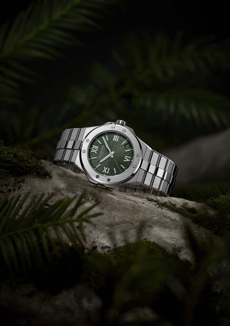 Chopard推出Alpine Eagle系列腕表新作：綠色表盤，33mm女士腕表-復刻表