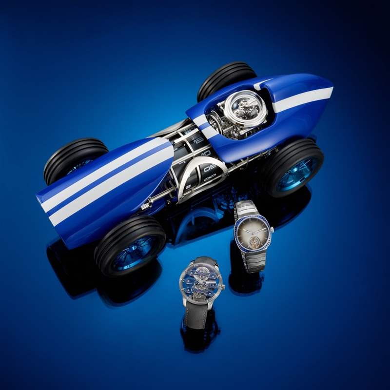 Bucherer推出3枚Bucherer Blue時(shí)計(jì)新作：Girard-Perregaux、H. Moser & Cie.和L’Epe?e合作版-復(fù)刻表