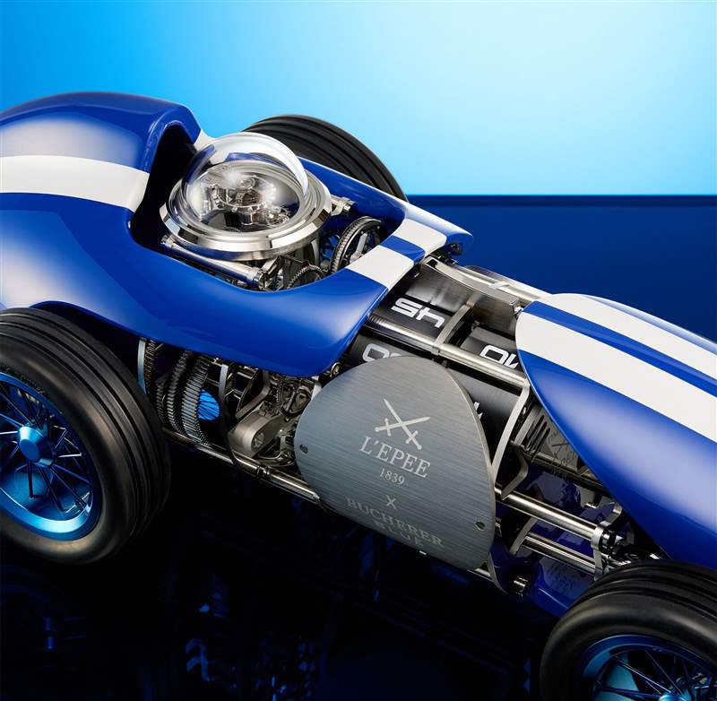 Bucherer推出3枚Bucherer Blue時(shí)計(jì)新作：Girard-Perregaux、H. Moser & Cie.和L’Epe?e合作版-復(fù)刻表