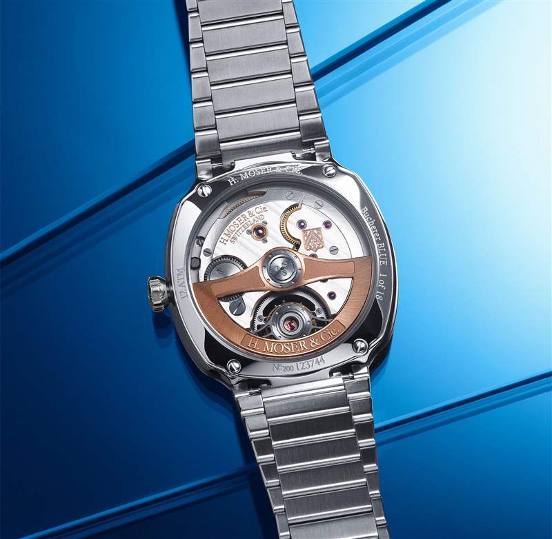 Bucherer推出3枚Bucherer Blue時(shí)計(jì)新作：Girard-Perregaux、H. Moser & Cie.和L’Epe?e合作版-復(fù)刻表