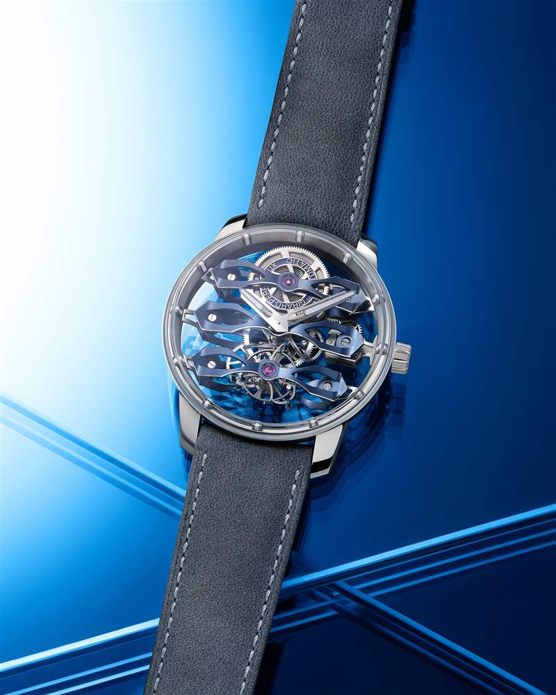Bucherer推出3枚Bucherer Blue時(shí)計(jì)新作：Girard-Perregaux、H. Moser & Cie.和L’Epe?e合作版-復(fù)刻表