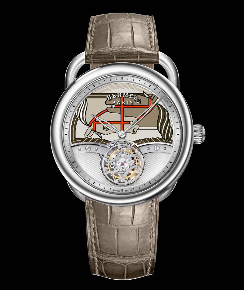 Hermès舉行「鐫刻時光」高級鐘表展：關于時間的奇思妙想-復刻表