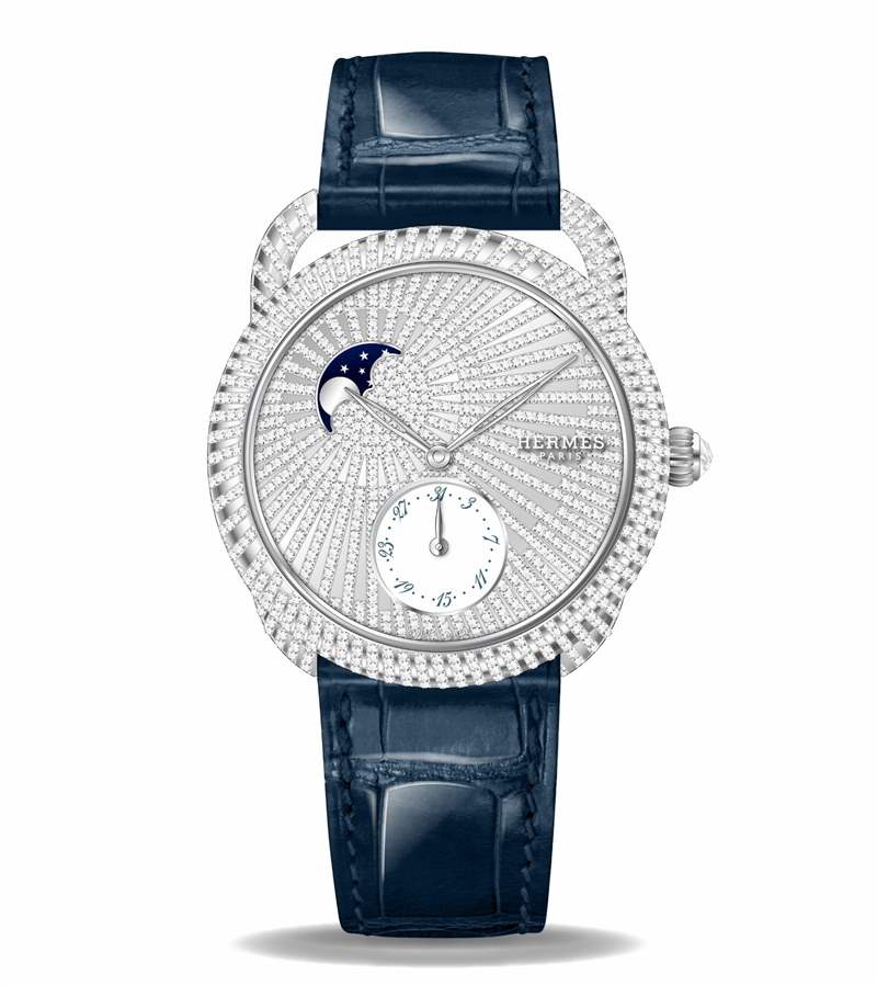 Hermès舉行「鐫刻時光」高級鐘表展：關于時間的奇思妙想-復刻表