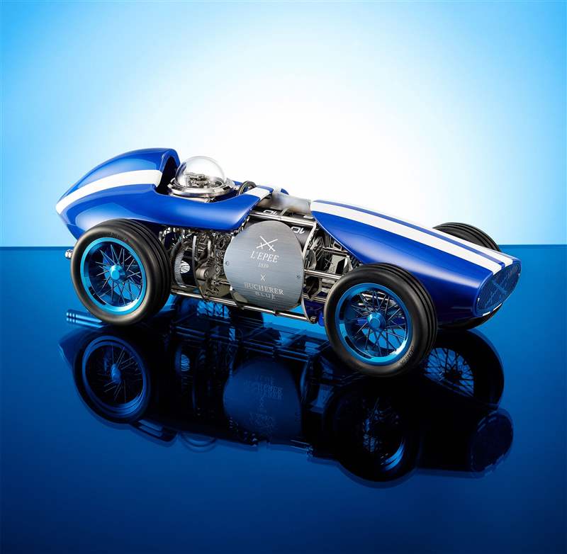 Bucherer推出3枚Bucherer Blue時(shí)計(jì)新作：Girard-Perregaux、H. Moser & Cie.和L’Epe?e合作版-復(fù)刻表