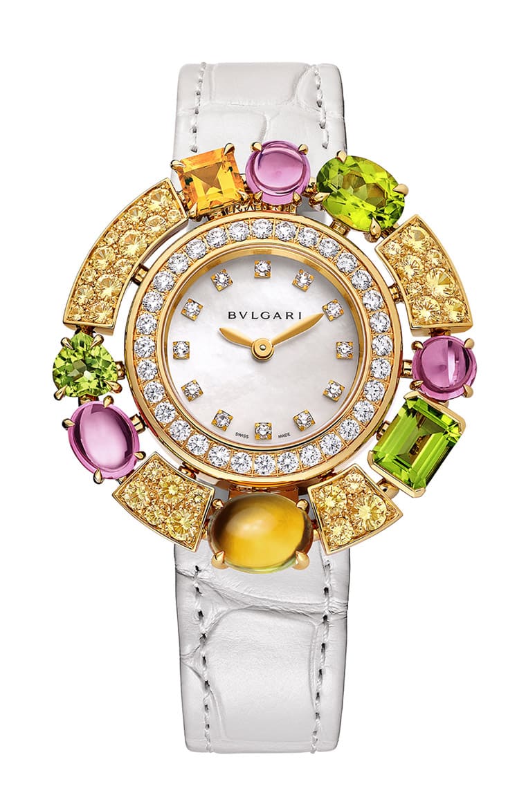 寶格麗Allegra珠寶與腕表系列用寶石當顏料彩繪女性活力神采-復(fù)刻表