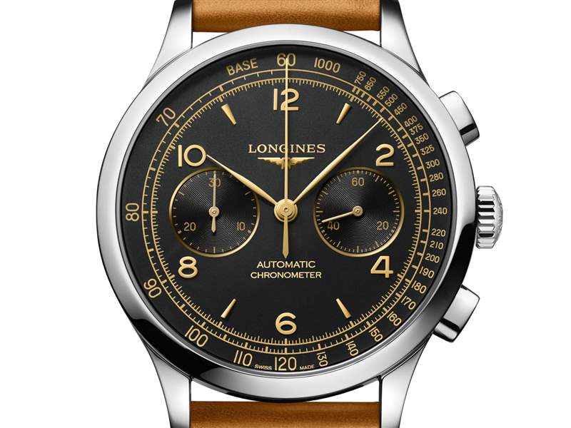 浪琴推出Record Heritage復(fù)古風(fēng)格計(jì)時碼表：四十年代靈感-復(fù)刻表