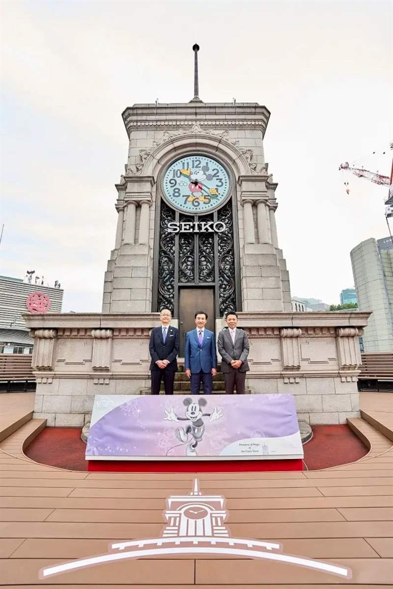 東京銀座SEIKO House期間限定迪士尼米老鼠鐘樓只展出到這一天-復(fù)刻表