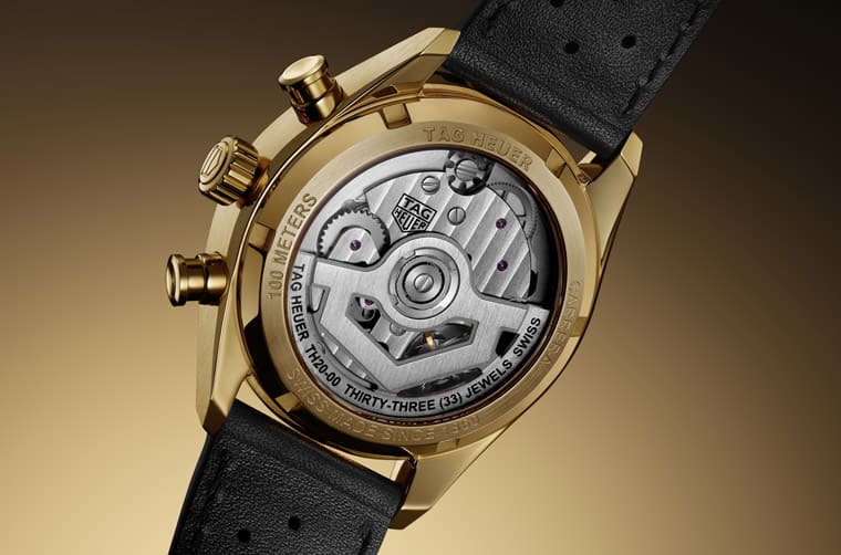 從冠軍車手獎(jiǎng)品獲得啟發(fā)泰格豪雅再造現(xiàn)代Carrera黃金計(jì)時(shí)碼表-復(fù)刻表