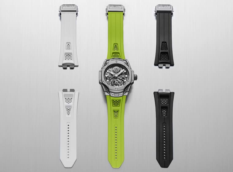 宇舶聯名設計師Samuel Ross「蜂窩」陀飛輪搭配極光綠簡直潮到爆-復刻表