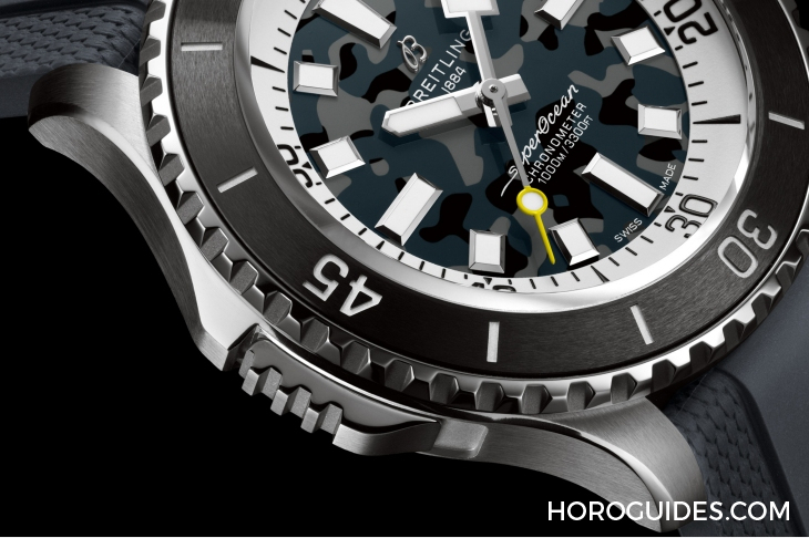 BREITLING - 彩虹時標面、46mm千米深潛新表同步現身|BREITLING Superocean系列新表